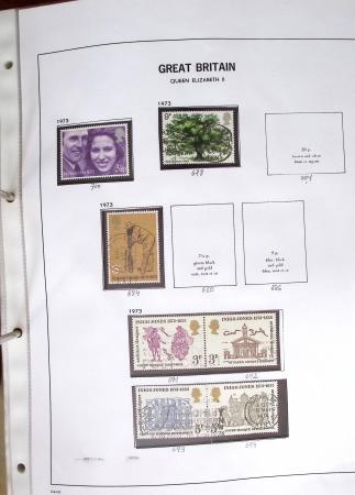 1840-2004 Used collection of GB in one folder with