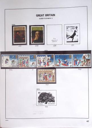 1840-2004 Used collection of GB in one folder with