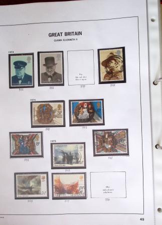 1840-2004 Used collection of GB in one folder with