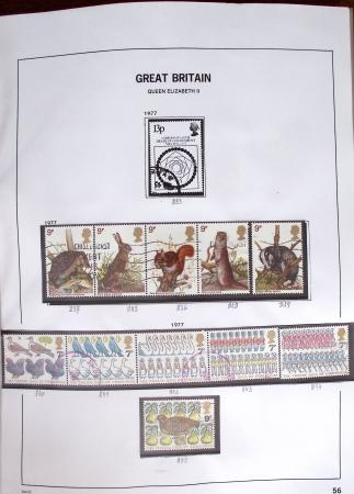 1840-2004 Used collection of GB in one folder with