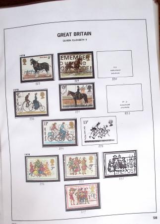 1840-2004 Used collection of GB in one folder with