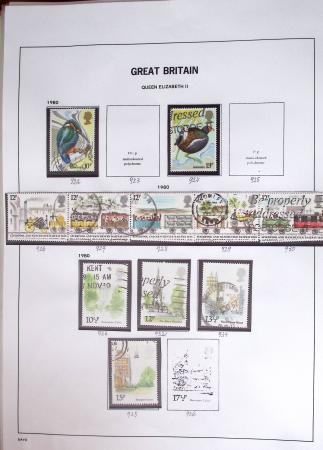 1840-2004 Used collection of GB in one folder with