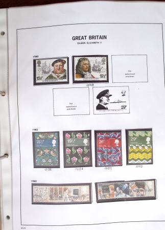 1840-2004 Used collection of GB in one folder with