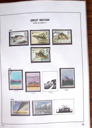 1840-2004 Used collection of GB in one folder with