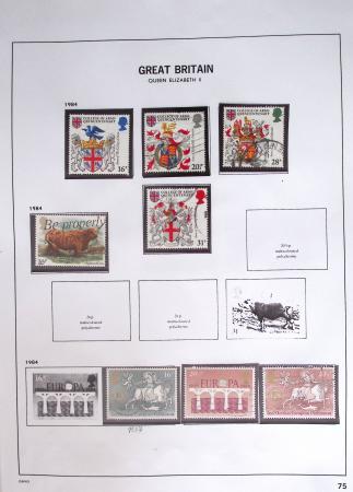 1840-2004 Used collection of GB in one folder with