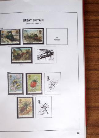 1840-2004 Used collection of GB in one folder with