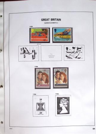 1840-2004 Used collection of GB in one folder with