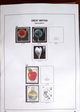1840-2004 Used collection of GB in one folder with