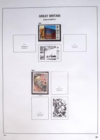 1840-2004 Used collection of GB in one folder with