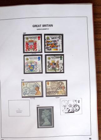 1840-2004 Used collection of GB in one folder with