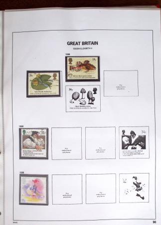 1840-2004 Used collection of GB in one folder with