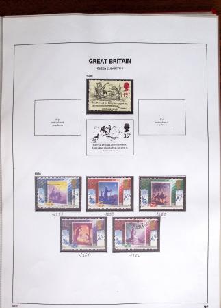 1840-2004 Used collection of GB in one folder with