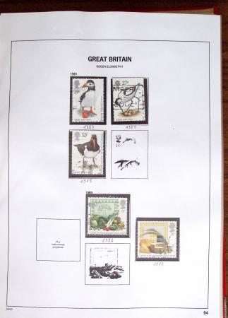1840-2004 Used collection of GB in one folder with