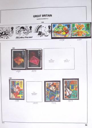 1840-2004 Used collection of GB in one folder with