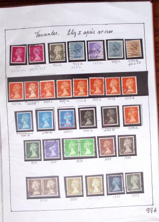 1840-2004 Used collection of GB in one folder with