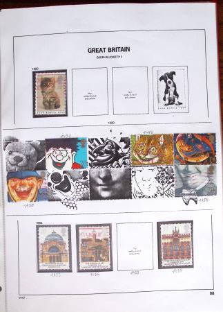 1840-2004 Used collection of GB in one folder with