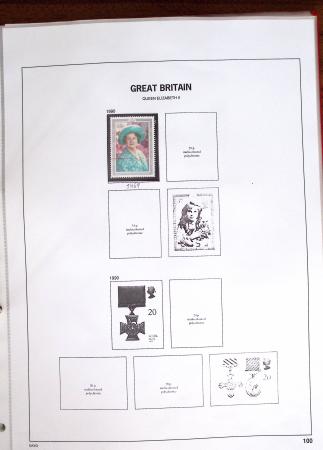 1840-2004 Used collection of GB in one folder with