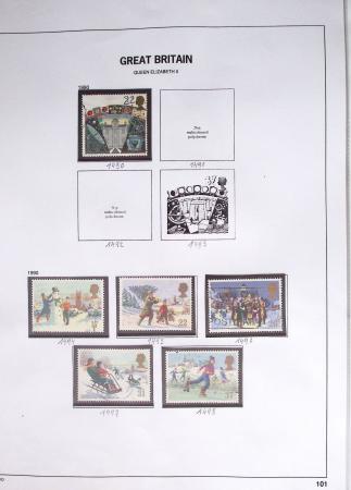 1840-2004 Used collection of GB in one folder with