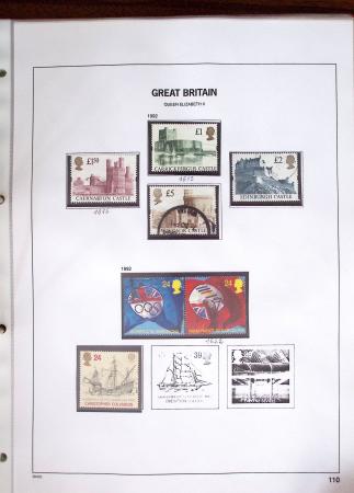 1840-2004 Used collection of GB in one folder with