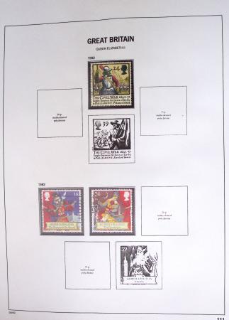 1840-2004 Used collection of GB in one folder with