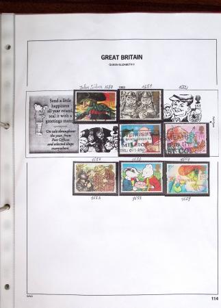 1840-2004 Used collection of GB in one folder with