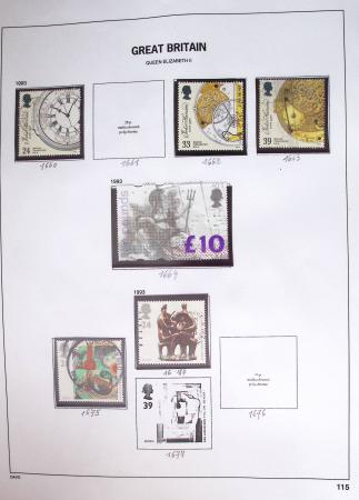 1840-2004 Used collection of GB in one folder with