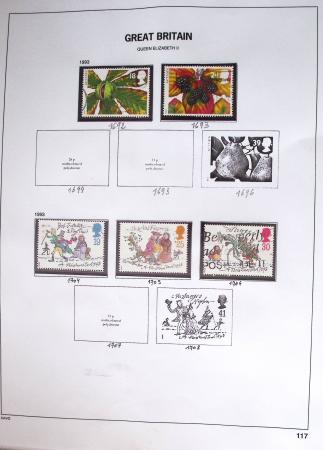 1840-2004 Used collection of GB in one folder with