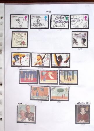 1840-2004 Used collection of GB in one folder with