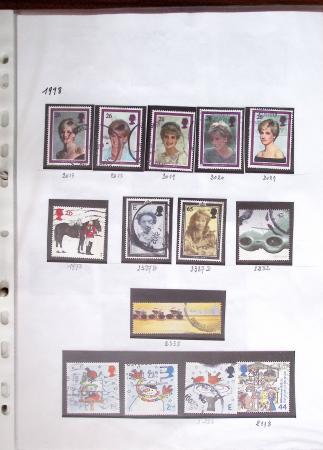 1840-2004 Used collection of GB in one folder with