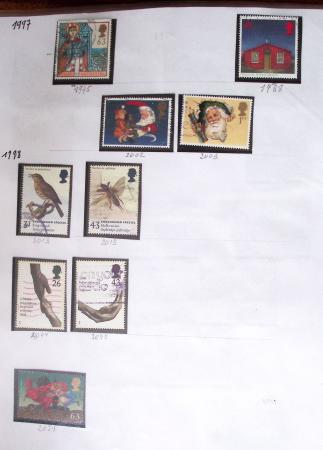 1840-2004 Used collection of GB in one folder with