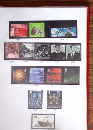 1840-2004 Used collection of GB in one folder with