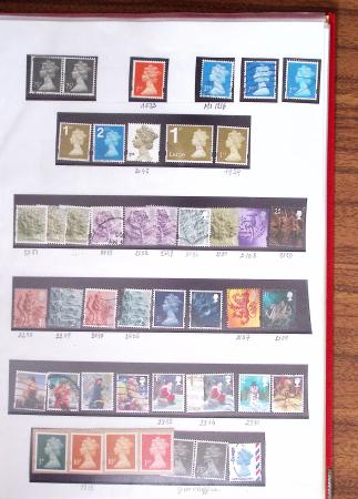 1840-2004 Used collection of GB in one folder with