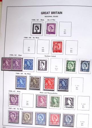 1840-2004 Used collection of GB in one folder with