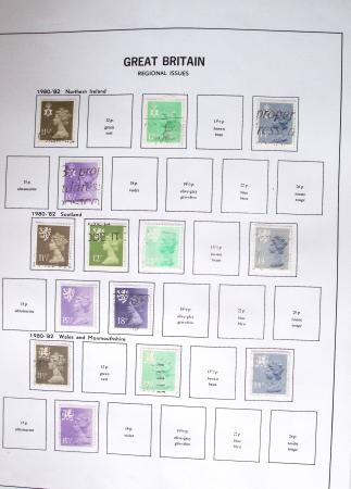 1840-2004 Used collection of GB in one folder with