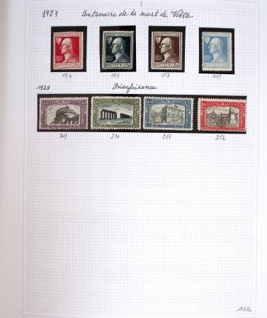 1852-2004 Mint and used collection of Italy in Davo