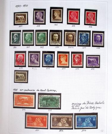 1852-2004 Mint and used collection of Italy in Davo