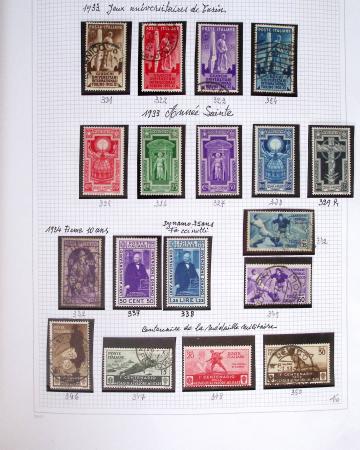 1852-2004 Mint and used collection of Italy in Davo