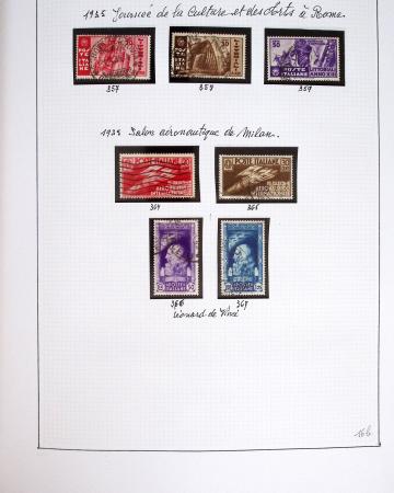 1852-2004 Mint and used collection of Italy in Davo