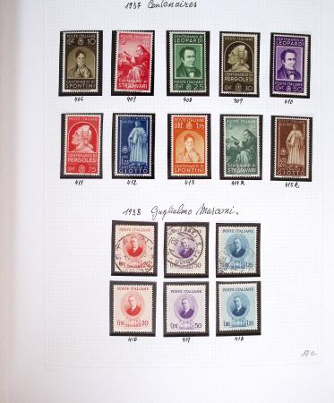 1852-2004 Mint and used collection of Italy in Davo
