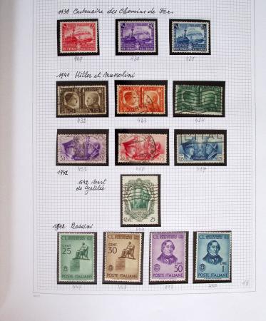 1852-2004 Mint and used collection of Italy in Davo