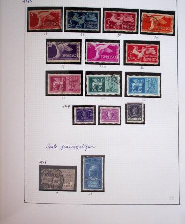 1852-2004 Mint and used collection of Italy in Davo