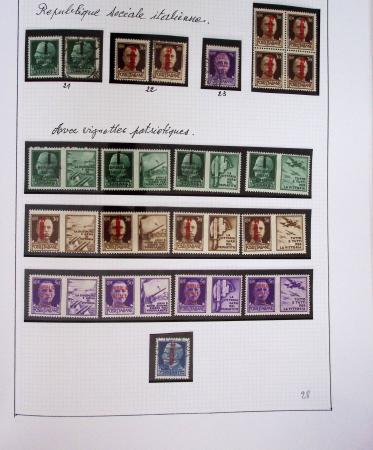 1852-2004 Mint and used collection of Italy in Davo