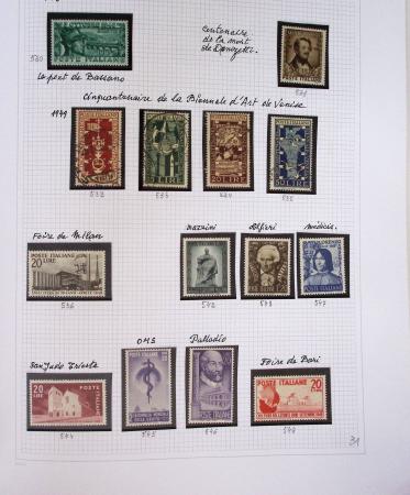 1852-2004 Mint and used collection of Italy in Davo