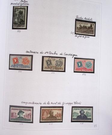 1852-2004 Mint and used collection of Italy in Davo