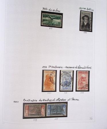 1852-2004 Mint and used collection of Italy in Davo