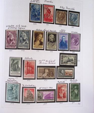 1852-2004 Mint and used collection of Italy in Davo