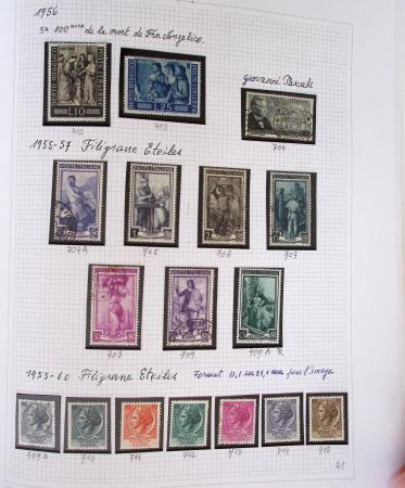 1852-2004 Mint and used collection of Italy in Davo
