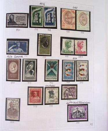 1852-2004 Mint and used collection of Italy in Davo
