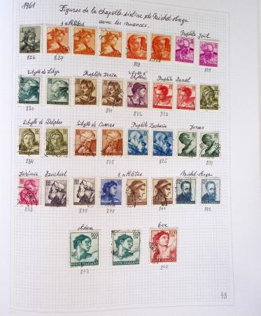 1852-2004 Mint and used collection of Italy in Davo