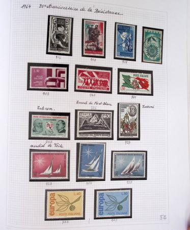 1852-2004 Mint and used collection of Italy in Davo